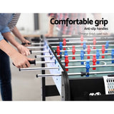 4FT Soccer Table Foosball Football Game Home Family Party Gift Playroom Blue SOCCER-4T-121