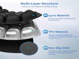 Purple Portable 3D Aircell Travel Inflatable Seat Cushion with Built-in Pump 36 Airbags Ergonomic V888-ELOSUNG52088