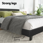 Artiss Bed Frame Double Size Charcoal NEO BFRAME-G-NEO-D-CHAR-AB