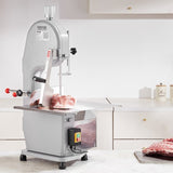 Commercial Electric Meat Bandsaw, 1500W Stainless Steel Countertop Bone Sawing Machine, Workbeach V952-TSJGJ1500W4202NX5V3