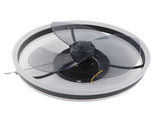 Ceiling Fan Light 6 Speed Remote Control 3 Color LED Ceiling Fan Lamp for Living Room 110V V1294-YM0521-3113230062311