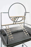 YES4PETS Large Bird Cage Parrot Playpen Gym Toy Stand With Ladder On Wheels V278-BS301