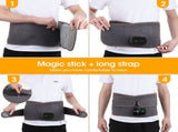 Heated Waist Belt with Vibration Massage Infrared Heat Therapy, 3 Temp Levels, Rechargeable & V1232-HGDRHYD001