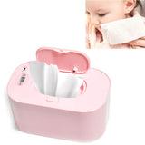Wet Wipes Heater,Temperature Adjustable Digital Display Top Heating Lock Large Capacity Baby Wipe V1370-AZ4-07139