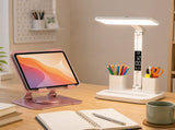 Pink 360 Degree Rotating Tablet Stand and Foldable LED Desk Lamp Study Set Adjustable Reading Light V888-ELOSUNG54235