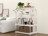 4 Tier Freestanding Shelf Bathroom Organizer, Shelving Unit Storage Rack Organizer, For Home, V1366-AZ2-W-12468