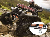 Electric Winch, 1588 kg Line Pull Capacity, 12V DC ATV Winch with 0.5 x 1188.7 cm 12 Strands V952-ATVHCSJPYXYKT38ASV9