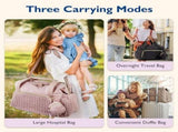 Large Capacity Diaper Bag Tote with Multiple Storage Pockets, Practical Baby Changing Bag for V1189-LC-HW-00207
