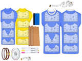T-Shirt Alignment Ruler with Center Guide for Heat Press and Screen Printing, T-Shirt Alignment V1237-ZY-917-015