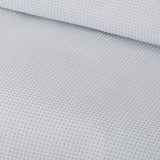 Accessorize Silver Waffle Polyester Quilt Cover Set Queen V442-HIN-QUILTCS-POLYWAFFLE-SILVER-QS