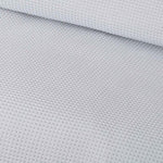 Accessorize Silver Waffle Polyester Quilt Cover Set Double V442-HIN-QUILTCS-POLYWAFFLE-SILVER-DS