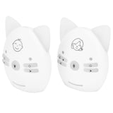V30 Digital Audio Baby Monitor Portable Alarm Sensitive Wireless Two Way Baby Cry DetectorWhite EU V1294-YM0901-3113210099611