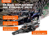 Hydraulic Log Splitter Valve 1 Spool, 25 GPM Hydraulic Directional Control Valve, 3626PSI Hydraulic V952-YMFLF25GPM1FF1JUNV0