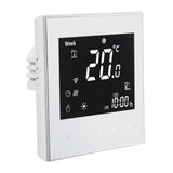 Smart Boiler Heating Thermostat WIFI APP Voice Control LCD Touch Screen Programmable White 95240V V1294-YM3113220224011-0421