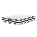 Giselle Bedding 21cm Mattress Pillow Top Single MATTRESS-0754-PT-S