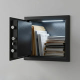 CARLA HOME Electronic Safe Box - Money Safe with Deposit Slot - Black - Cash Locker V178-36518