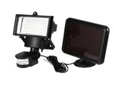 60 LED Motion Sensor Light Solar Powered Outdoor Garden Security Wall V1294-YM0901-GS103000