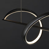 BAMDECOR A36 Modern LED Linear Chandeliers Pendant Lights with Dimmable LED and Adjustable Hanging V255-A36-L140