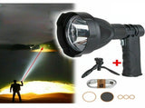 LED Handheld Rechargeable Lighting Flashlight Light Torch V1308-DSZKI-713