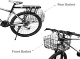 Foldable Bicycle Basket Removable Metal Mesh with Quick Release V1188-MS-708-027