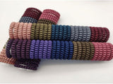 Artrylin Spiral Hair Ties, 40 Pcs Plastic Hair Coil Bands, Spiral Ponytail Holder Set for Women V1192-AZ-W-17582