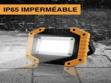 1 Pcs Floodlight LED Rechargeable0W 2000LM Chantier Light of Work with 2X COB LED USB for Camping, V1237-MS-626-377