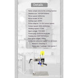 Electric Bottle Cutter, Electric Glass Bottle Cutter Cutting Tool Cutting Machine Variable Speeds V1192-AZ-W-9878