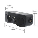 3-in-1 Car Reversing Camera & Parking Sensor System with Monitor - License Plate Frame Mount, V888-ELOSUNG35856