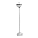 Floor Ashtray Self Cleaning Detachable Adjustable Height Standing Ash Tray with Lid for Restaurant V1294-YM0901-3117240135812