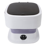 Foldable Washing Machine with Dryer Portable Folding Mini Washer for Underwear Socks Apartment Dorm V1294-YM0901-3113240229012