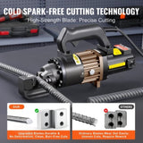 1000W Electric Hydraulic Rebar Cutter Cutting up to 3/4 Inch 6 4-20mm V952-GJQDJQX20MMLNZLYNV3