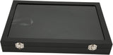 Pin Display, 9.4 X 13.8in Collection Holder Dustproof Enamel Display Box Jewelry Medals Storage Case V1259-DP01-A-811