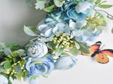 Fake Flower Simulation Garland Plastic Fake Flower Interior Door Wall Decoration V1294-YM0721-210301YF27-1