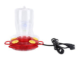 Heated Hummingbird Feeder for Outdoor Hanging Hummingbird Feeder with Suction Cup for Window Garden V1294-YM0901-3111240312011