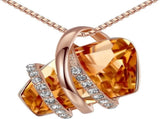 Wish Stone Pendant Necklace, Necklaces for with Birthstone Crystals, Allergy-Free Jewelry for V1164-325810