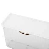 4L Wall Mounted Laundry Basket Dustproof Multifunction Wall Hanging Dirty Clothes Basket with Lid V1294-YM0901-3117240163411