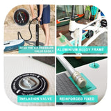 SUP Water Bike Water Bikes with Paddle Board Portable Waterbike V213-SUP-WATERBIKE-GRN