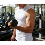 Compression Shirt Men, Compression Tank Top Men, Quick-Drying Wicking Breathable Sleeveless Shirts, V1366-AZ2-W-11618
