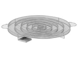 Round Shape Cold Smoke Generator Barbecue Net Stainless Steel Smoker Tray Bacon for Smoked Meat V1294-YM0901-3113210053911