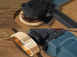 5PCS Angle Grinder Wood Carving Disc Set, Polishing Wheel Pad Sanding Disc for Wood, Stump Grinder V1107-146-91425