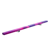 8FT Folding Balance Beam for Kids, 136.1KG Stable Support Gymnastics Floor Beam with Non-Slip Mat, V952-BKSJPHM8FT4I5V6S9001V0