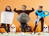 Halloween Scissors Set Stone Scissors Paper Funny Party Bar Performance Party Decorations for Women V1366-AZ2-W-28003