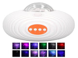 UFO Projection Lamp Aurora Star Sky Projector USB Powered Bedroom Ambient Light Projector V1294-YM0626-3119220174711