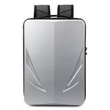 Men Gaming Backpack - Double-Layer Hard Shell - Silver PRL-6009922060DBT