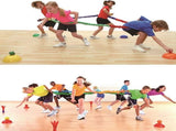 18ft Elastic Fleece Cooperative Stretchy Band Integrations Dynamic Movement Exercise Latex Creative V1259-DP01-A-5495