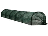 Extra Long 118.11x17.72x19.69 Inch Collapsible Garden Tunnel Cover, Reinforced Mesh Protection V1366-AZ2-W-16534