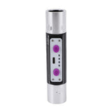 Violet Light Flashlight 3W Rechargeable 254nm 365nm 395nm Dual Head Torch Detector for Money V1294-YM0901-3119260003611