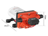 12V Water Pump High Pressure Fast Self-priming CAR1031-OR