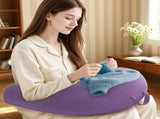 Reading Lap Pillow Ergonomic U Shape Cushion Reading Pillow for Bed for Adults Elbow Rest Reduces V1107-115-88835-PUR
