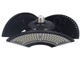 LED Bay Light 60W Waterproof 288 Lamp Beads Foldable 3 Leaf E26 E27 Garage Light for Basements 100 V1294-YM0715-3119220075611